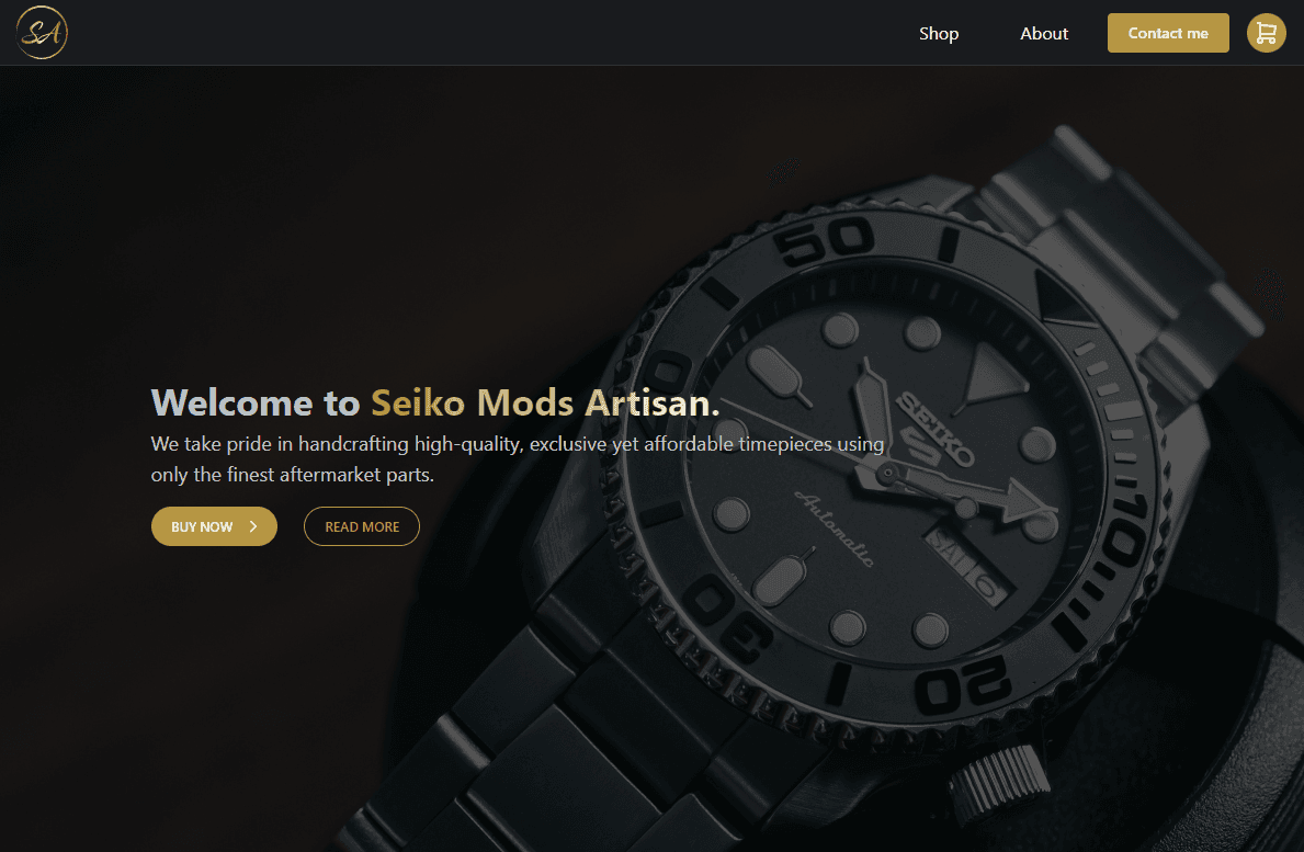 Seiko Mods Artisan